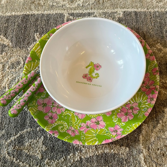 Lilly Pulitzer Dining Lilly Pulitzer Seahorsing Around Kids